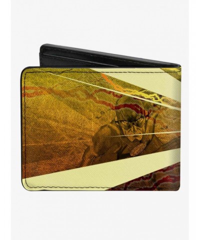 DC Comics The Flash Rebirth Running Action Pose Rays Bifold Wallet $8.15 Wallets