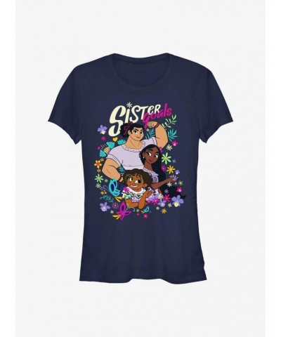 Disney Encanto Sister Goals Girl's T-Shirt $11.21 T-Shirts