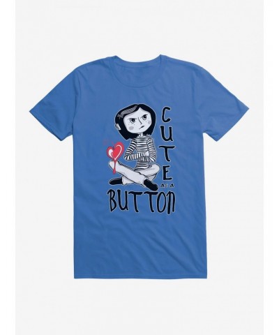 Coraline Cute As A Button T-Shirt $7.17 T-Shirts