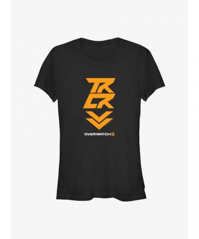 Overwatch 2 Tracer Icon Girls T-Shirt $6.80 T-Shirts