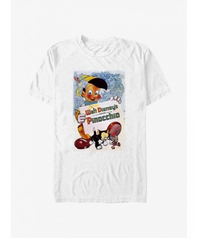 Disney Pinocchio Vintage Cover T-Shirt $5.19 T-Shirts