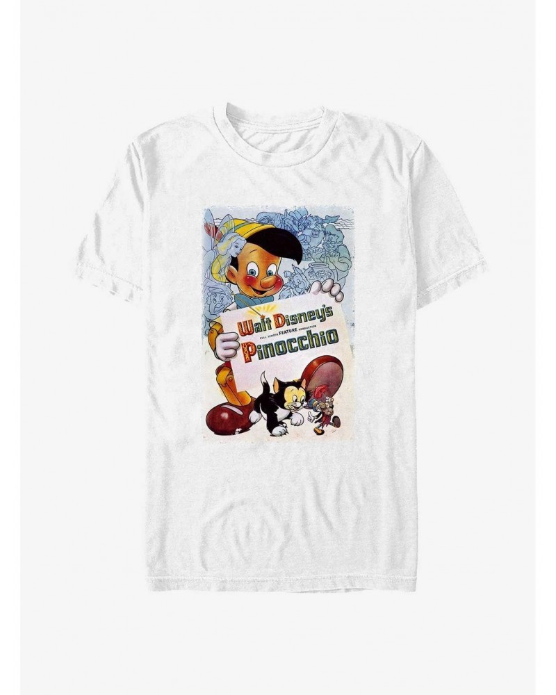 Disney Pinocchio Vintage Cover T-Shirt $5.19 T-Shirts