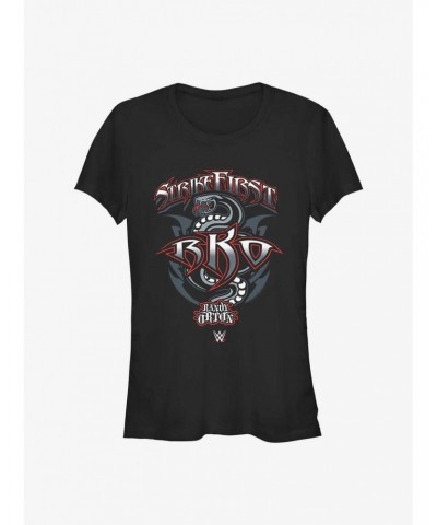 WWE Randy Orton RKO Strike First Girls T-Shirt $6.18 T-Shirts