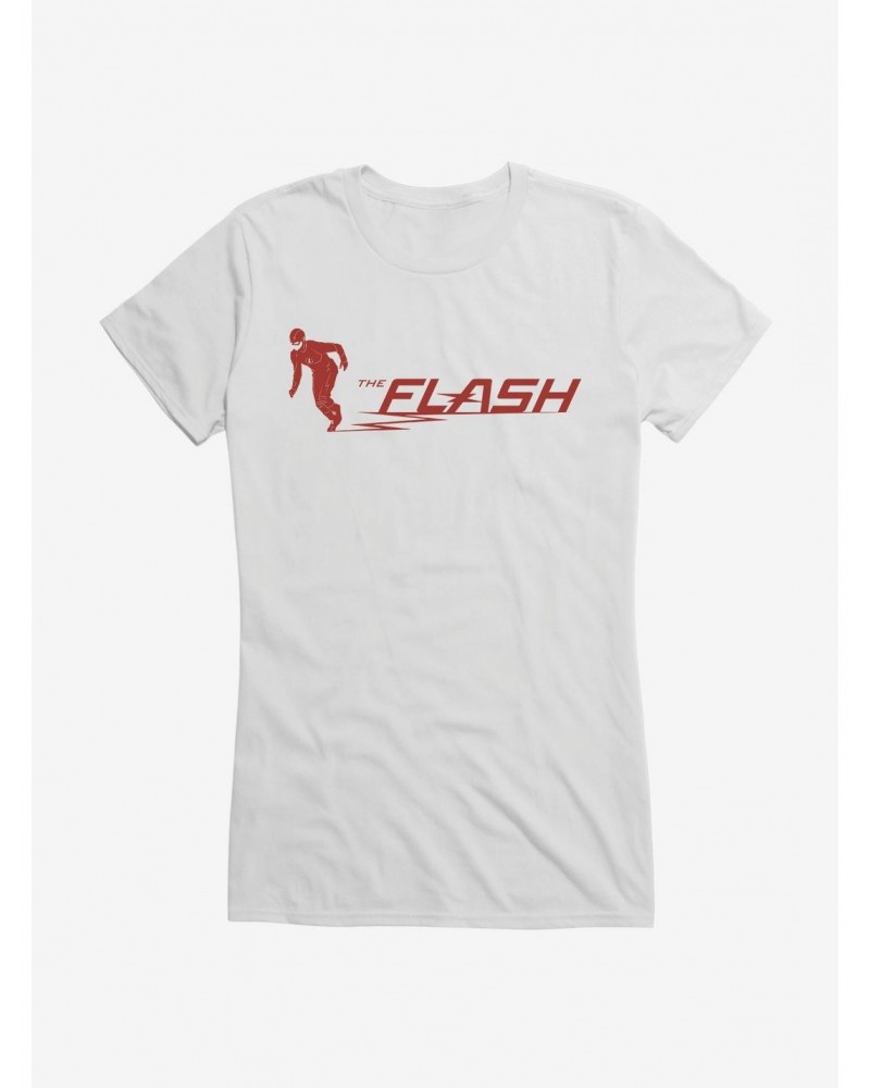 DC Comics The Flash Action Logo Girls T-Shirt $5.98 T-Shirts