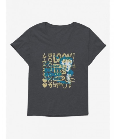 Betty Boop Official Fan Club Girls T-Shirt Plus Size $9.71 T-Shirts