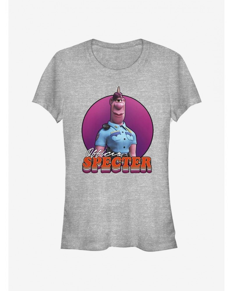 Disney Pixar Onward Officer Specter Hero Shot Girls T-Shirt $6.10 T-Shirts