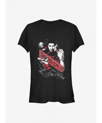 Marvel Shang-Chi And The Legend Of The Ten Rings Fists Of Marvel Girls T-Shirt $9.96 T-Shirts
