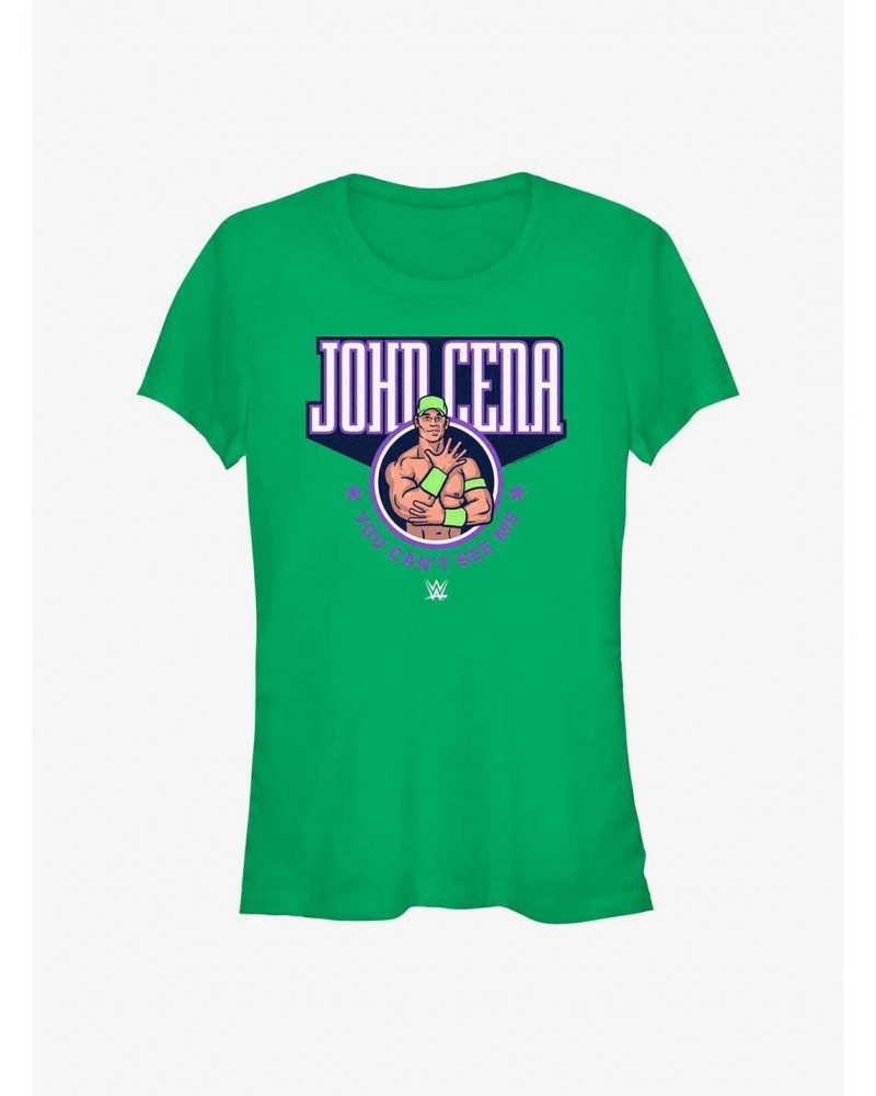 WWE John Cena You Can't See Me Icon Girls T-Shirt $9.96 T-Shirts