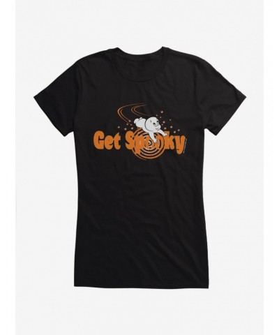 Casper The Friendly Ghost Get Spooky Girls T-Shirt $10.46 T-Shirts