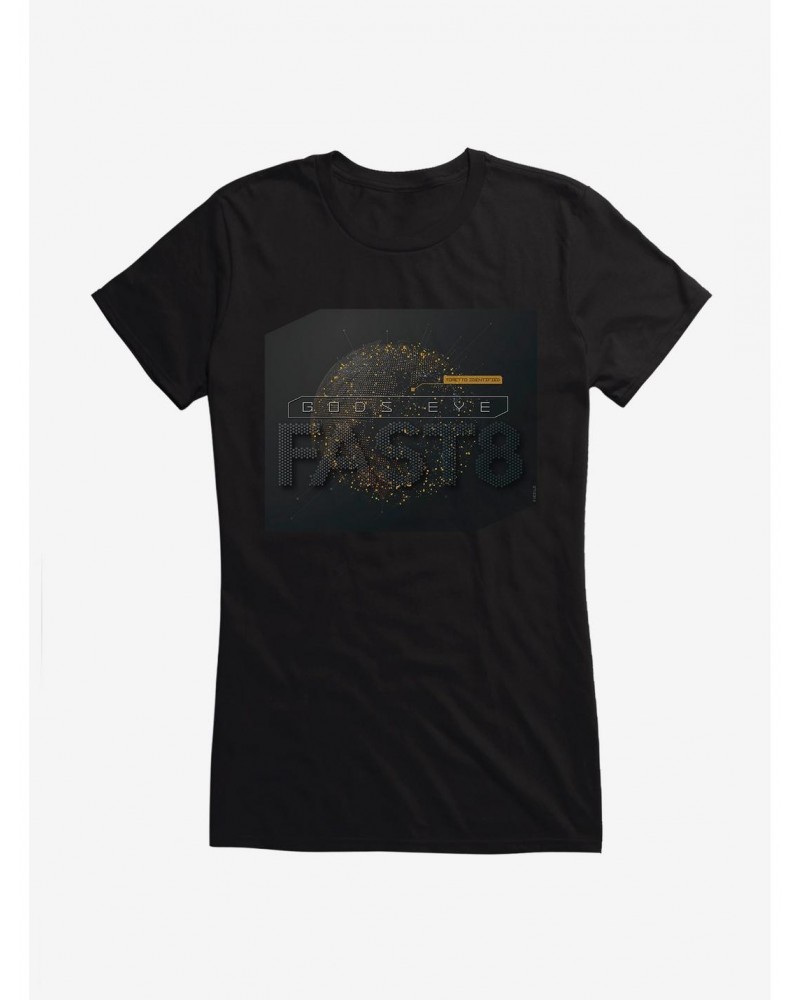 The Fate Of The Furious Gods Eye Girls T-Shirt $6.57 T-Shirts