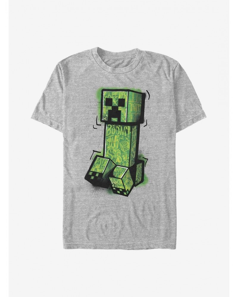 Minecraft Graffiti Creeper T-Shirt $6.50 T-Shirts