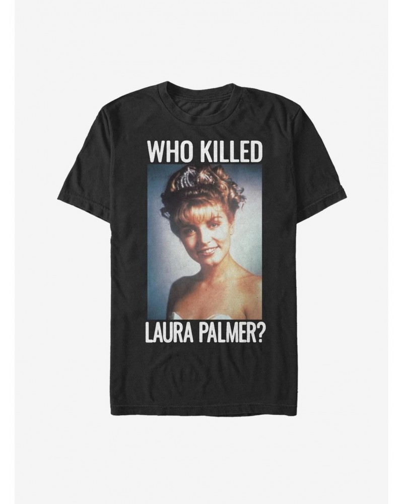 Twin Peaks Who Killed Laura Palmer T-Shirt $7.45 T-Shirts