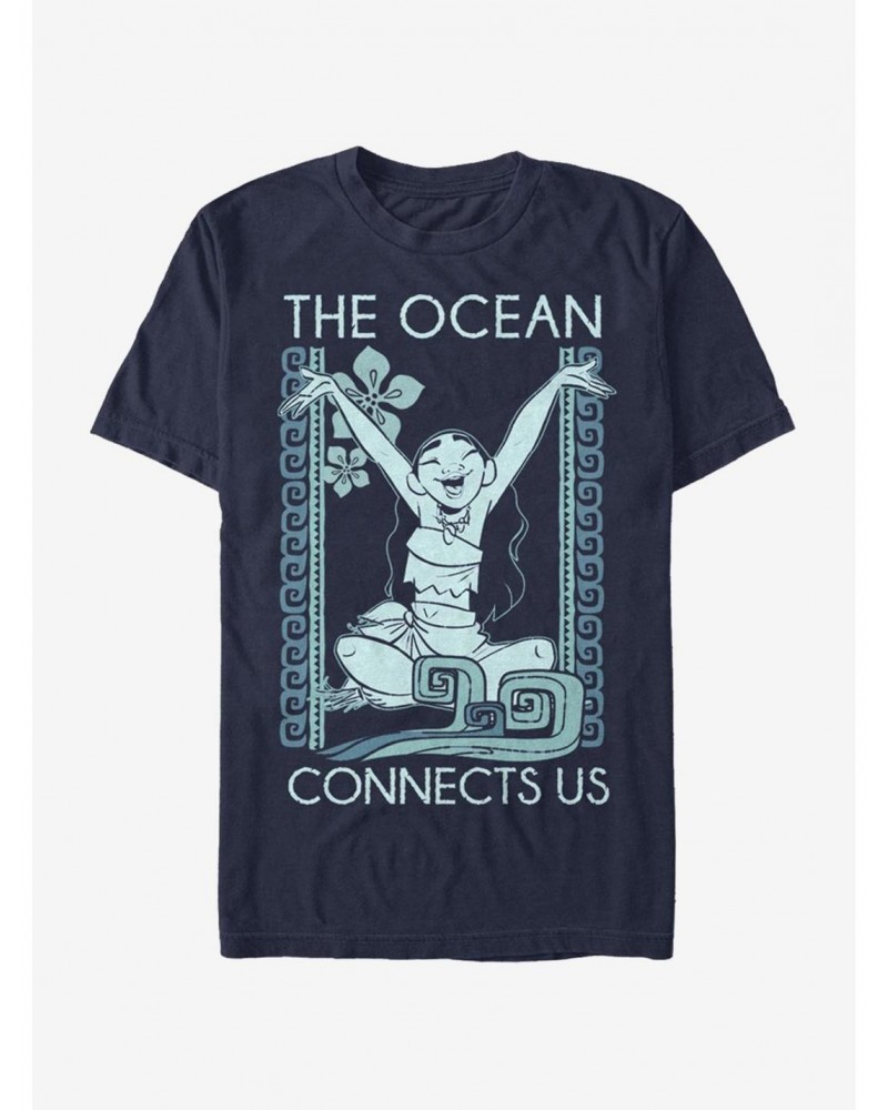 Disney Moana Ocean Connection T-Shirt $5.93 T-Shirts