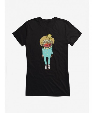 Depressed Monsters Clown Suited Casey The Clown Girls T-Shirt By Ryan Brunty $9.71 T-Shirts