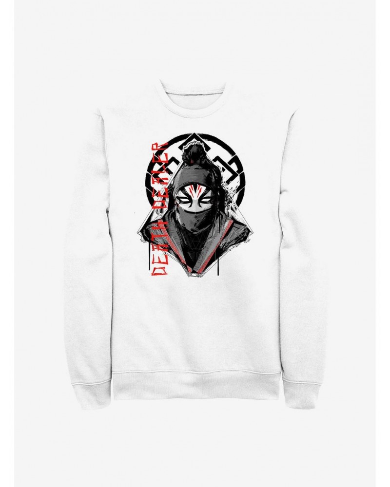 Marvel Shang-Chi And The Legend Of The Ten Rings Death Dealer Crew Sweatshirt $10.92 Sweatshirts