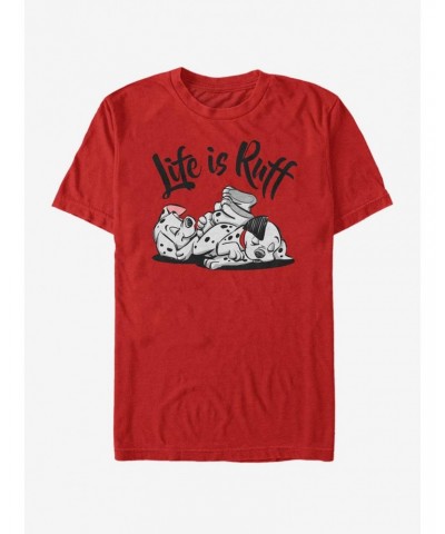 Disney 101 Dalmatians Life Is Ruff T-Shirt $5.28 T-Shirts