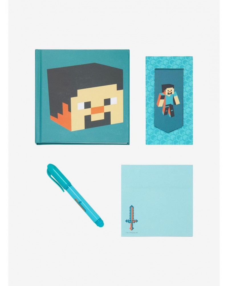 Minecraft Steve Stationery Set $4.53 Stationery Set