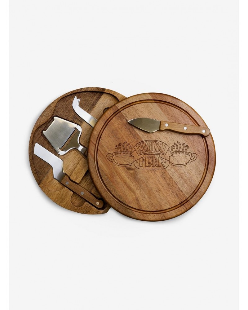 Friends Central Perk Acacia Cheese Board & Tools Set $22.41 Tools Set