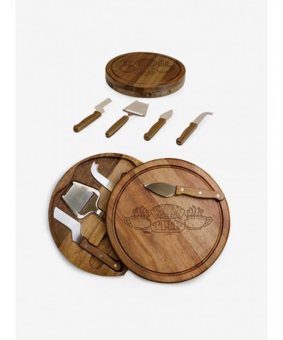 Friends Central Perk Acacia Cheese Board & Tools Set $22.41 Tools Set