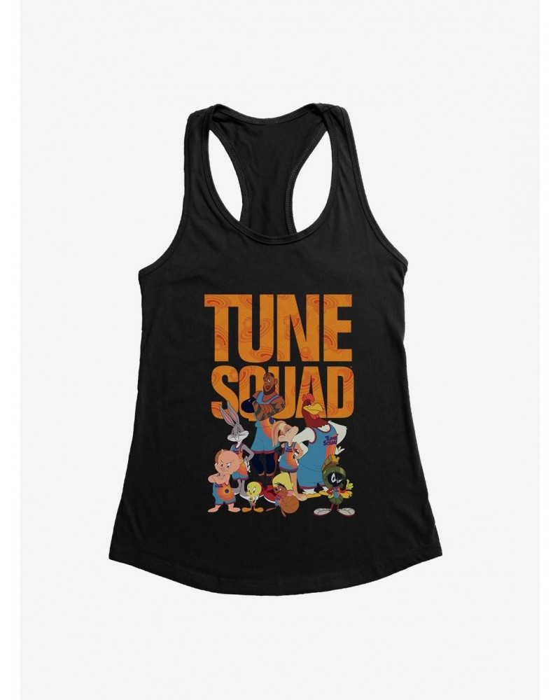 Space Jam: A New Legacy LeBron And Tune Squad Logo Girls Tank $6.37 Tanks