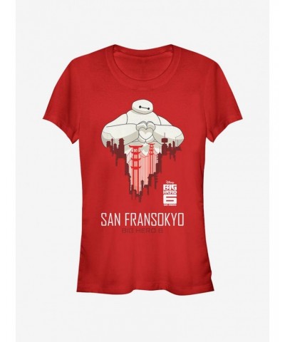 Disney Big Hero 6 SF Love Girls T-Shirt $11.21 T-Shirts