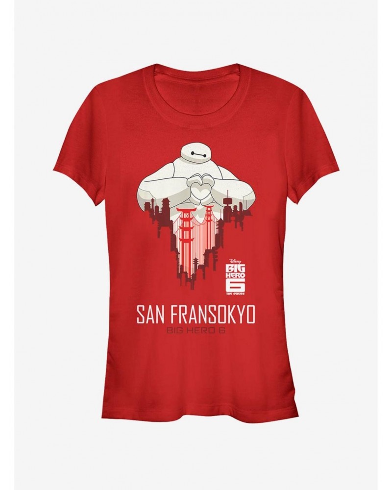 Disney Big Hero 6 SF Love Girls T-Shirt $11.21 T-Shirts