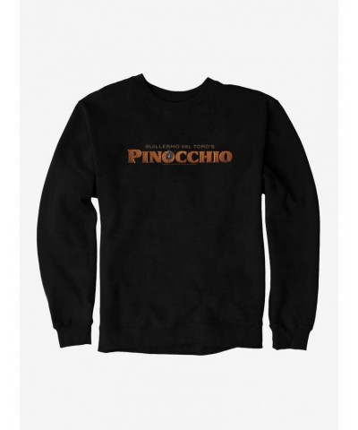 Netflix Pinocchio Film Title Art Sweatshirt $9.82 Sweatshirts