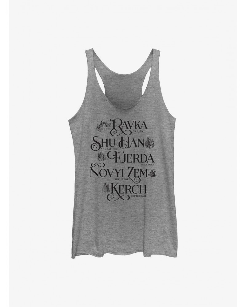 Shadow and Bone Many Lands Girls Tank $7.04 Tanks