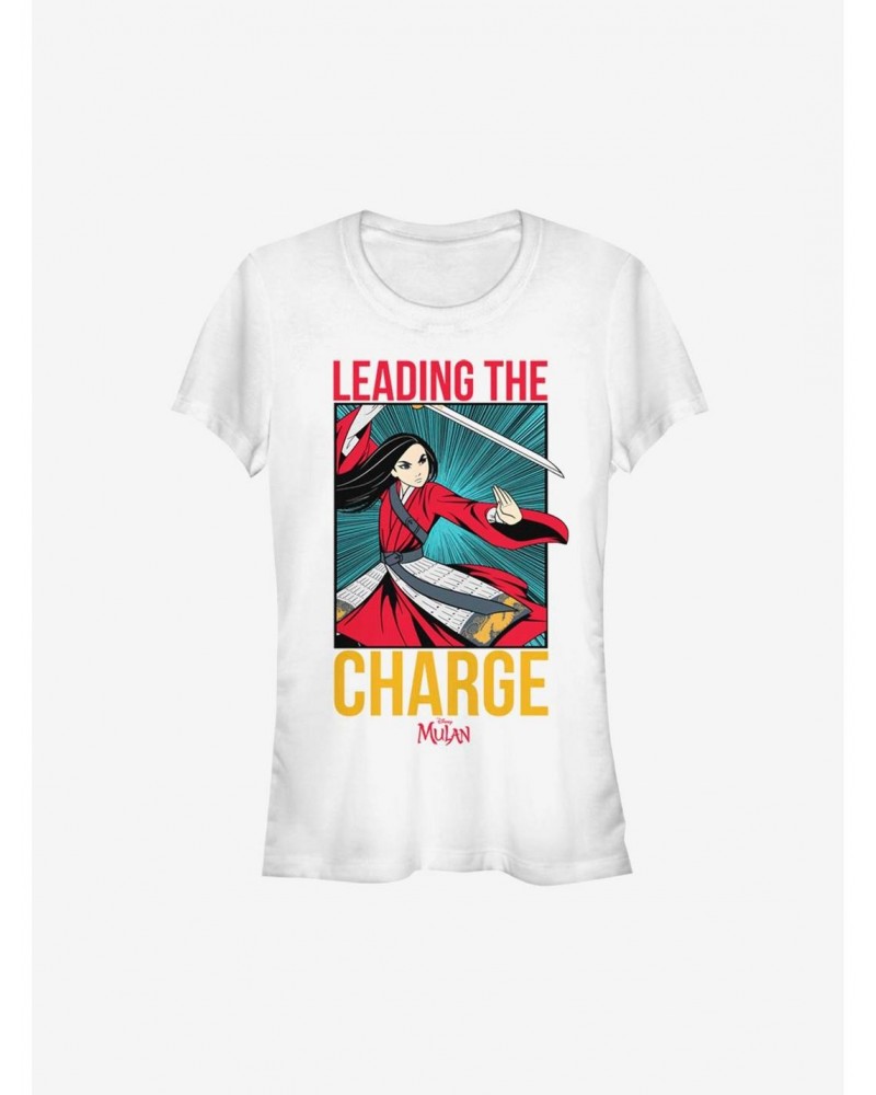 Disney Mulan Live Action Comic Leading The Charge Girls T-Shirt $8.96 T-Shirts