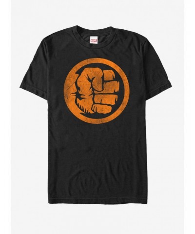 Marvel Halloween Hulk's Fist Logo T-Shirt $9.18 T-Shirts