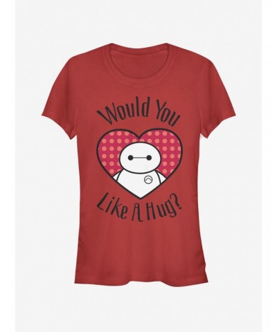 Disney Big Hero 6 Hugs All Around Girls T-Shirt $9.46 T-Shirts