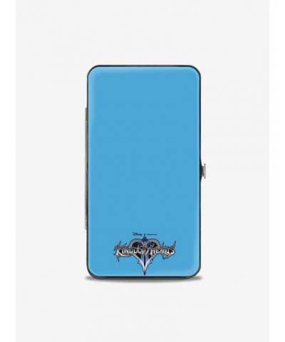 Disney Kingdom Hearts II 6 Character Group Pose Clouds Hinged Wallet $8.15 Wallets