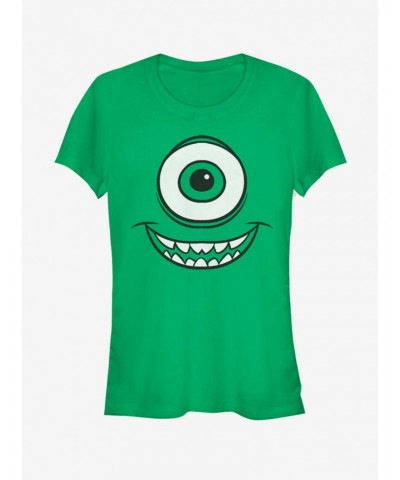 Disney Pixar Monsters, Inc. Mike Face Girls T-Shirt $8.17 T-Shirts