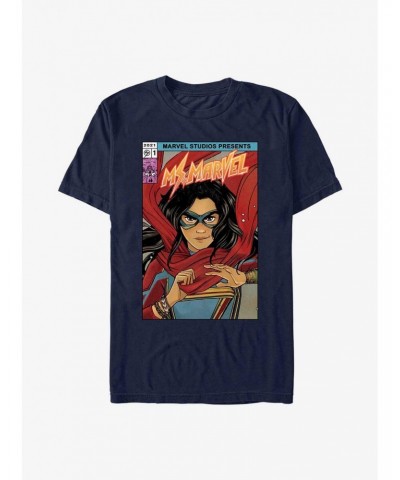 Marvel Ms. Marvel Comic Cover T-Shirt $7.07 T-Shirts
