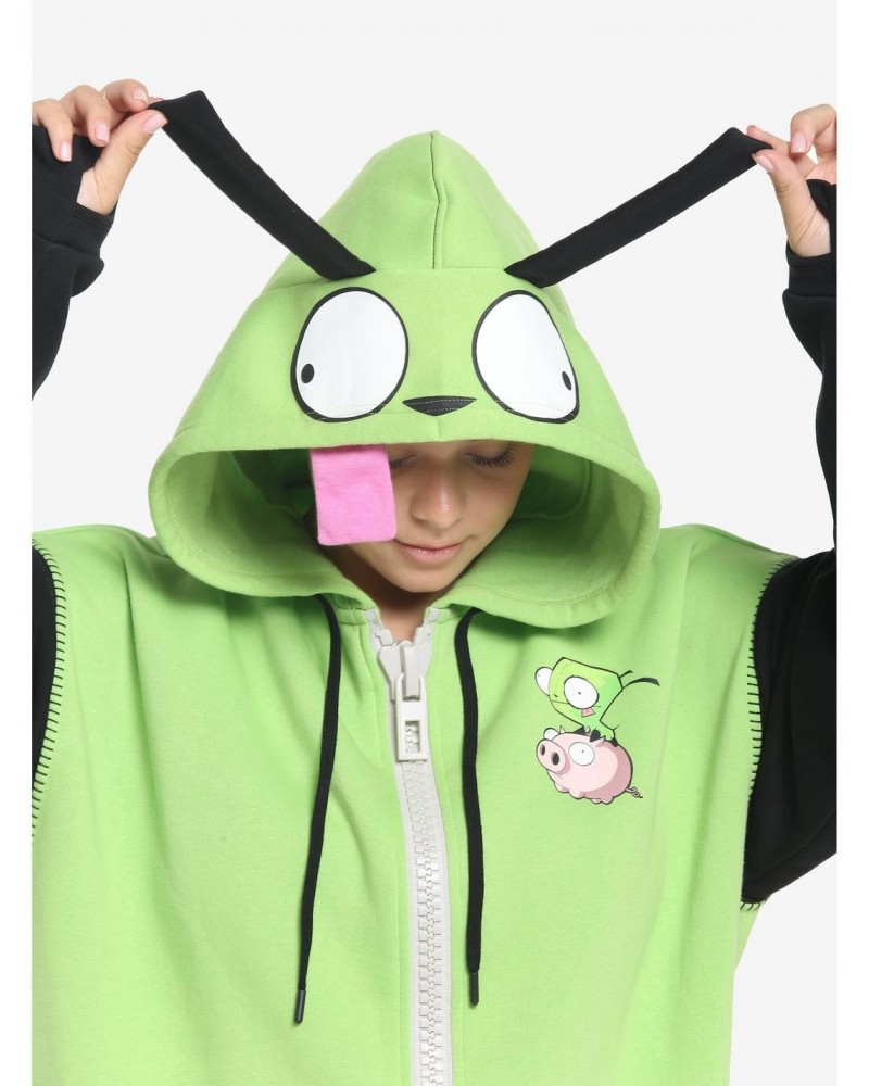 Invader Zim GIR Cosplay Girls Hoodie Plus Size $20.13 Hoodies