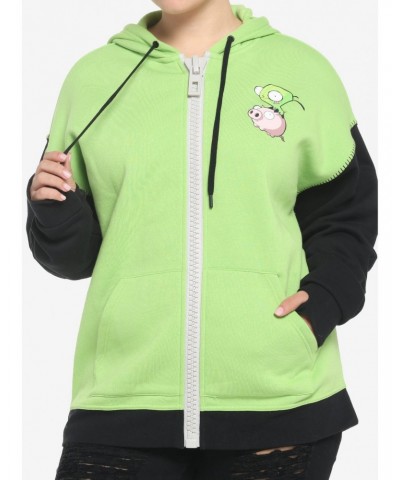 Invader Zim GIR Cosplay Girls Hoodie Plus Size $20.13 Hoodies