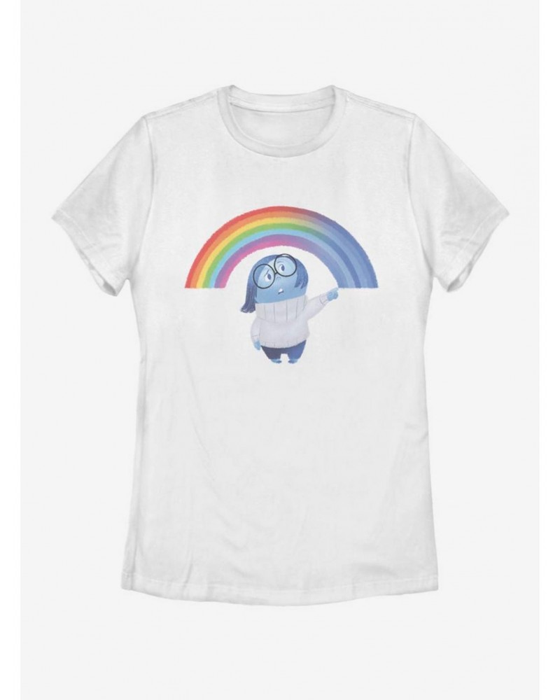 Disney Pixar Inside Out Sadness Rainbow Girls T-Shirt $6.37 T-Shirts