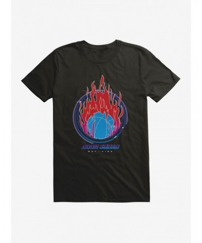 Space Jam: A New Legacy Basketball On Fire Goon Squad Logo T-Shirt $5.74 T-Shirts