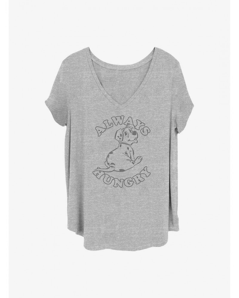 Disney 101 Dalmatians Always Hungry Roly Girls T-Shirt Plus Size $11.10 T-Shirts
