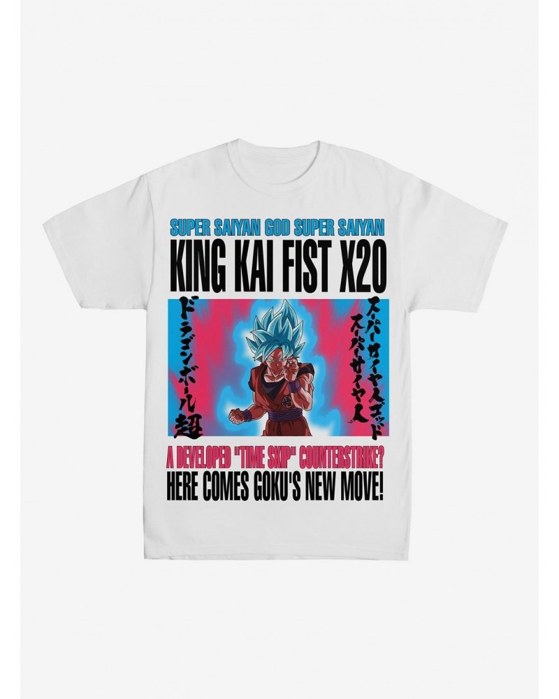 Dragon Ball Z King Kai Fist T-Shirt $9.96 T-Shirts