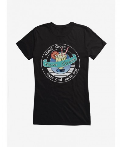Mighty Morphin Power Rangers Angel Grove Juice Bar Girls T-Shirt $9.56 T-Shirts