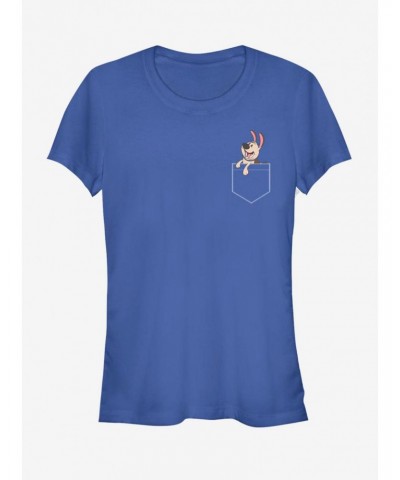 Disney Mulan Little Brother Faux Pocket Girls T-Shirt $7.57 T-Shirts