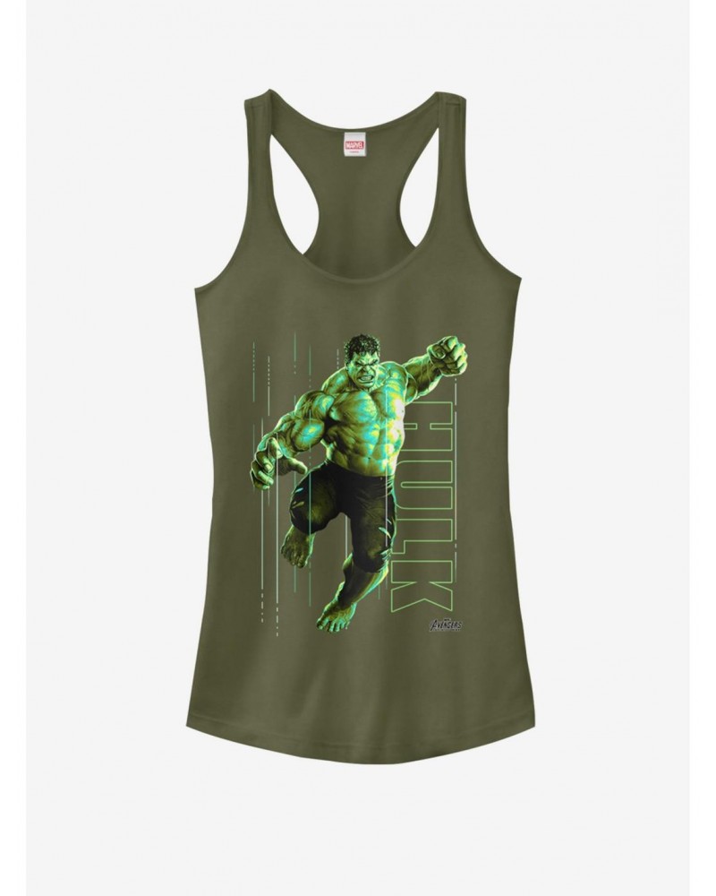 Marvel Hulk Glow Girls Tank $6.37 Tanks