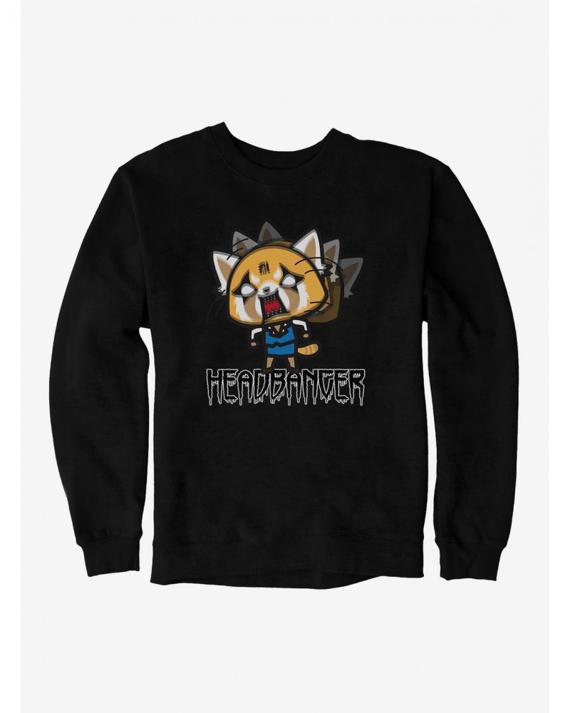 Aggretsuko Metal Headbanger Sweatshirt $13.28 Sweatshirts