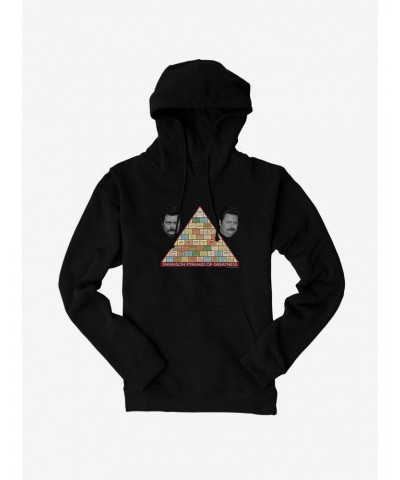 Parks And Recreation Swanson Pyramid Of Greatness Hoodie $11.00 Hoodies
