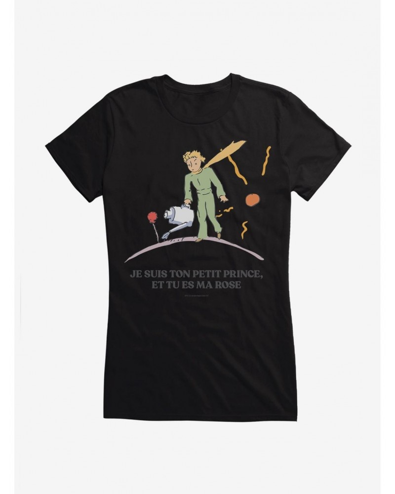 The Little Prince You Are My Rose Girls T-Shirt $9.16 T-Shirts