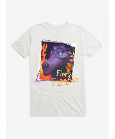 Shrek Dragon Fiery Female T-Shirt $8.22 T-Shirts