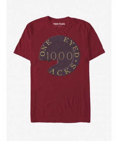 Twin Peaks One Eyed Jacks Poker Chip T-Shirt $6.37 T-Shirts