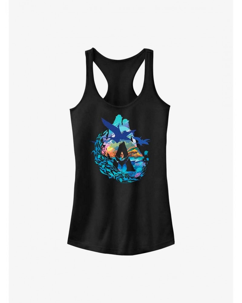 Avatar: The Way of Water Scenic Flyby Girls Tank $9.96 Tanks