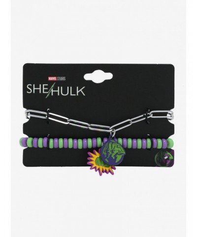 Marvel She-Hulk: Attorney At Law Icon Bracelet Set $3.15 Bracelet Set